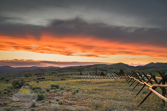 Orofino Gulch Sunset