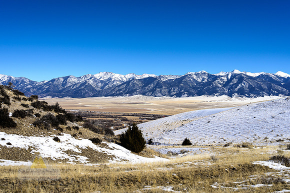 Snow Capped Mountains Majestic