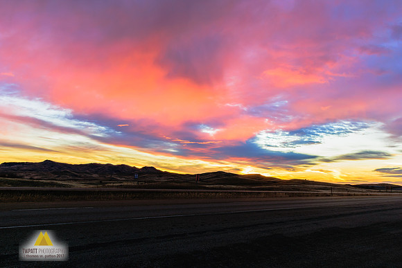 Montana/Wyoming Border Sunrise I
