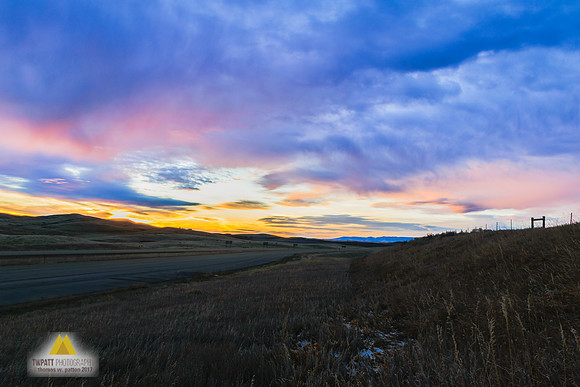 Montana/Wyoming Border Sunrise II