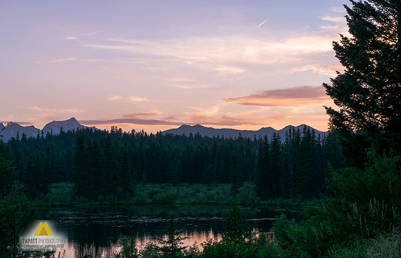 Summit Lake Sunset