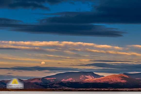Moon over Lost Creek
