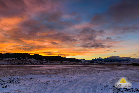 New Year's Sunset